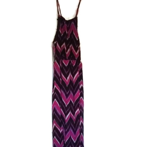 NWT She's Cool  Maxi Sundress Purple with Slits - Picture 1 of 6